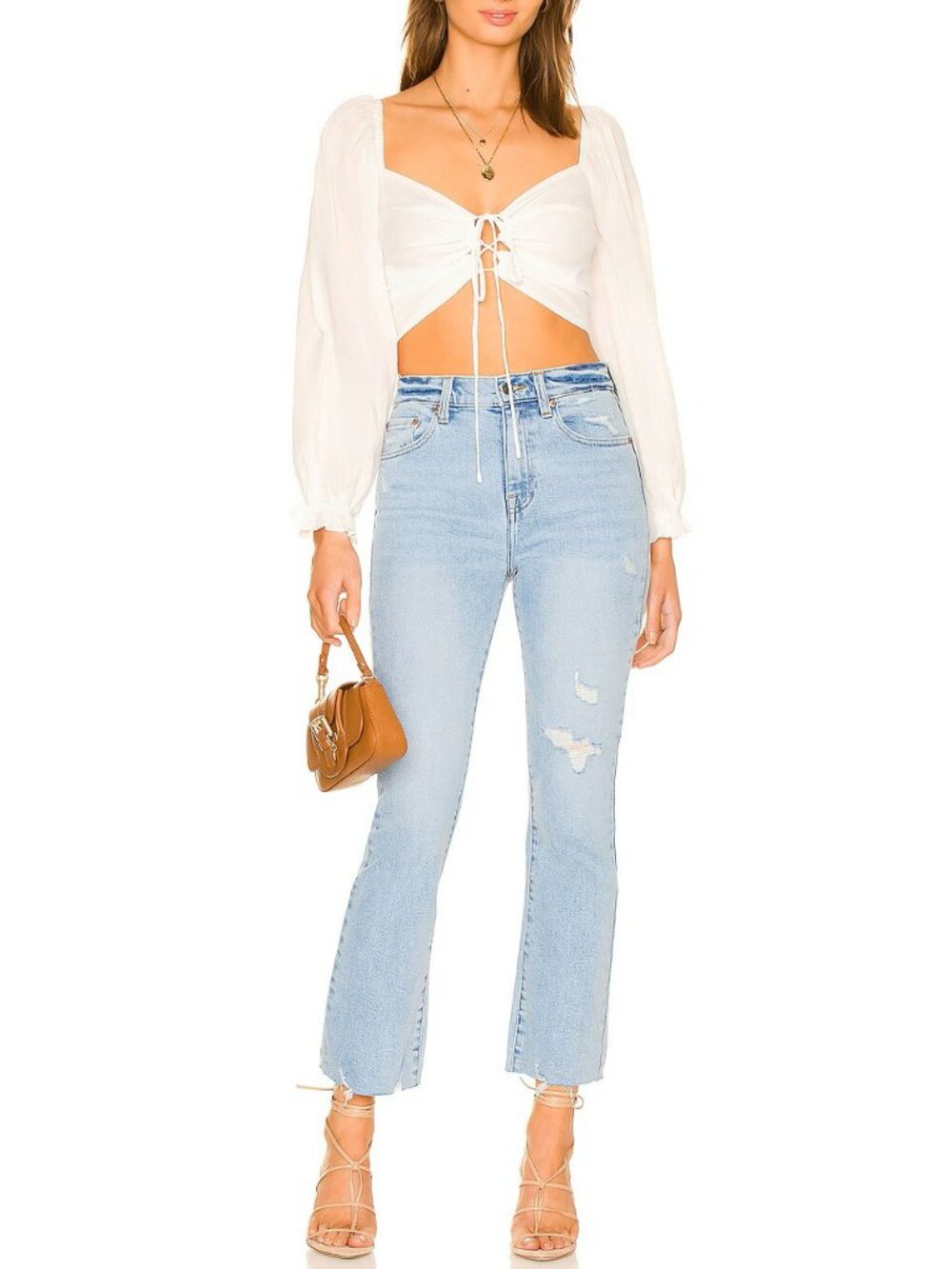Pistola Lennon High Rise Crop Boot Jeans
